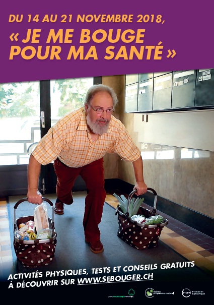 La semaine d'action "je me bouge pour ma santé" aura lieu en novembre